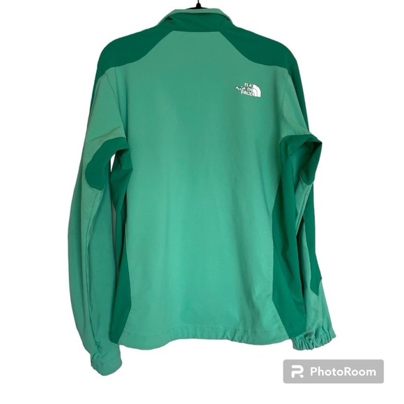 The North Face Soft Shell Apex Green Jacket | M - Picture 3 of 8